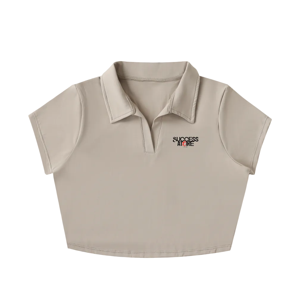 Cropped polo